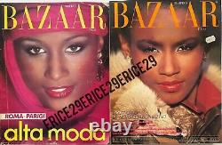 Magazine Harper's Bazaar Italia mars 1976 et octobre 1978 en langue italienne