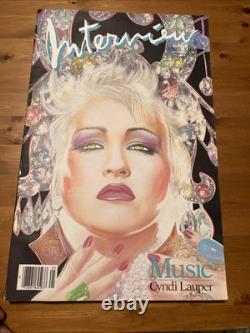 Magazine Interview, 1986 Tous les 12 numéros Rares Richard Pryor, Lauper, Tom Cruise