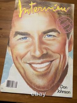 Magazine Interview, 1986 Tous les 12 numéros Rares Richard Pryor, Lauper, Tom Cruise