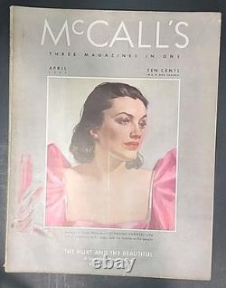 Magazine McCall's 1937 : les 12 numéros complets de l'année, de janvier à décembre, Neysa McMein