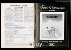 Magazine New Yorker 19 mars 1984 1ère Kundera L'Insoutenable légèreté de l'être