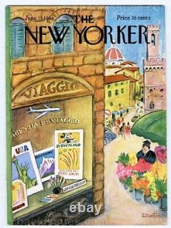 Magazine New Yorker 22 juin 1968 John McPhee Updike Philip Hamburger FINE