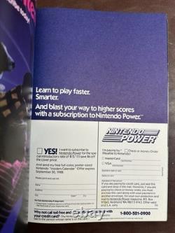 Magazine Nintendo Power Premier Numéro 1 Super Mario 2 COMPLET Pristine