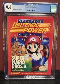 Magazine Nintendo Power n°13 CGC 9.6 Super Mario Bros 3 Guide de stratégie SMB3 (Sous)