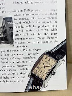 Magazine PATEK PHILIPPE Set Première Édition 1 2 3 2523 World Time 2497 Chronographe