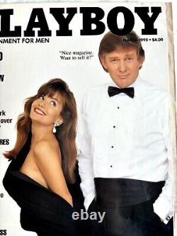 Magazine Playboy Vintage Rare Donald Trump Mars 1990 A+++ Excellent État