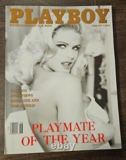 Magazine Playboy Vintage rare juin 1993 Anna Nicole Smith Playmate de l'année