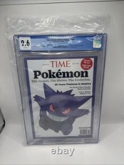 Magazine Pokémon Time Couverture Gengar CGC 9.6 (Première Impression)