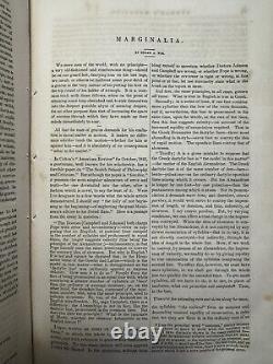 Magazine Rare Grahams 1848 Première Édition Edgar Allan Poe Marginalia IV-VI