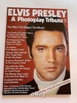 Magazine Rolling Stone. 22 septembre 1977 & Spécial hommage à Elvis de Photoplay.