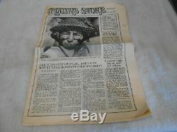 Magazine Rolling Stone Issue # 1 Vol # 1 No # 1 Super Rare 9 Novembre 1967 John Lennon