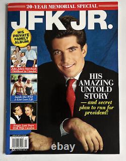 Magazine Spécial Commémoratif des 20 ans de JFK Jr., État Excellent, Neuf de Stock Ancien