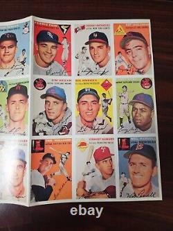 Magazine Sports Illustrated Première Édition 1954 État EX Avec Tous les Cartes Insérées