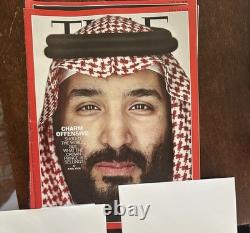 Magazine TIME (avril 2018) Mohammed ben Salmane, prince héritier d’Arabie saoudite, RARE
