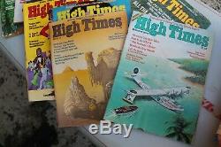 Magazine Temps Lot De High 16 Avec Premier Numéro 1 + Bob Marley Rare 1974-'76