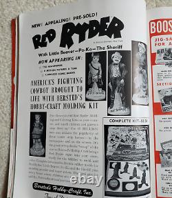 Magazine de Jouets et de Nouveautés Décembre 1948 Red Ryder Disney Mickey Mouse années 1940