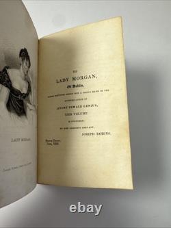 Magazine de Poche pour Dames Vol. I 1830 Mode Antique, Planches Livre Rare
