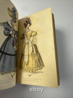 Magazine de Poche pour Dames Vol. I 1830 Mode Antique, Planches Livre Rare