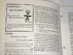 Magazine de Science Extraordinaire 1989 Volume 1 Numéro 4 Vortexien Nikola Tesla