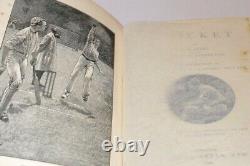 Magazine de cricket et de badminton Steel & Lyttelton Première édition 1888