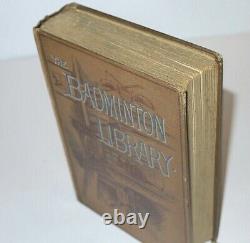 Magazine de cricket et de badminton Steel & Lyttelton Première édition 1888