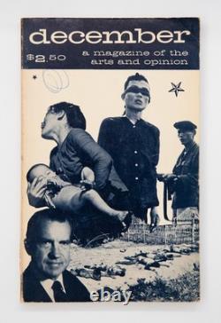 Magazine de décembre : un magazine des arts et de l'opinion 1965 & 1970 ensemble de 2 numéros