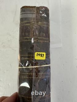 Magazine de la Dame de 1787 Livre Antiques Janvier Londres Voyage du Capitaine Cook Couleur