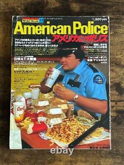 Magazine de la Police Américaine Wild Mook 44 Haruo Mizuno Japon Première Édition 1980