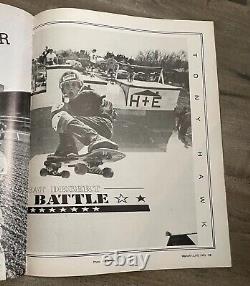 Magazine de skateboard Transworld #1 Skate First 1ère édition 1983 Vintage NOS