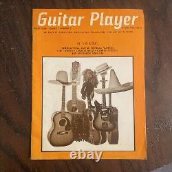 Magazine du joueur de guitare PREMIER NUMÉRO Vol 1 No. 1 de 1967