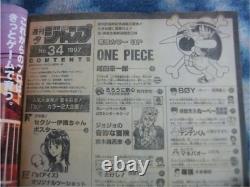 Magazine hebdomadaire Shonen Jump - Premier épisode de One Piece - 1997, Vol. 34 - Original JAPAN