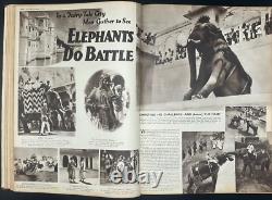 Magazine illustré hebdomadaire 1935, numéros de juillet à décembre x 26, rare photojournalisme de la première heure