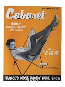 Magazines Pinup / Magazine Cabaret Septembre 1955 Juin 1956 Collection de 10 numéros