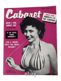 Magazines Pinup / Magazine Cabaret Septembre 1955 Juin 1956 Collection de 10 numéros