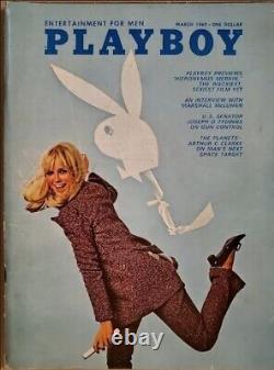 Magazines Playboy Vintage Classiques de 1969 Lot Complet de 12 Numéros