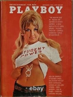 Magazines Playboy Vintage Classiques de 1969 Lot Complet de 12 Numéros