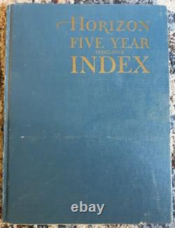 Magazines Vintage Horizon des Arts LOT de 88 livres années 50-70 Livre de table basse