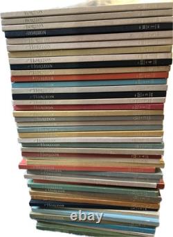 Magazines Vintage Horizon des Arts LOT de 88 livres années 50-70 Livre de table basse