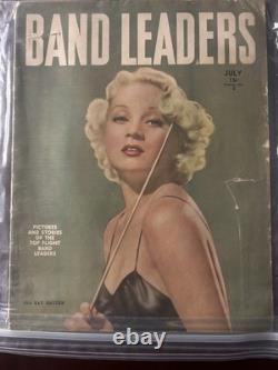 Magazines des chefs d'orchestre de 1944 et 1945 Vintage