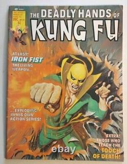 Mains Mortelles de Kung Fu #19 1975 1ère Apparition de White Tiger Couverture Iron Fist Marvel