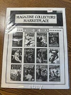 Marché des collectionneurs de magazines en papier 1984-1990 LOT COMPLET #1-84 de collection de bandes dessinées HTF