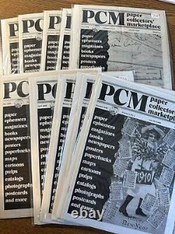 Marché des collectionneurs de magazines en papier 1984-1990 LOT COMPLET #1-84 de collection de bandes dessinées HTF