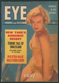 Marilyn Monroe Magazine EYE Novembre 1952 Vol 2 No 8 RARE ! HTF