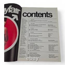 Mayfair Magazine Vol. 1 No. 3 Novembre 1966 Couverture Bobby Shaw Playboy