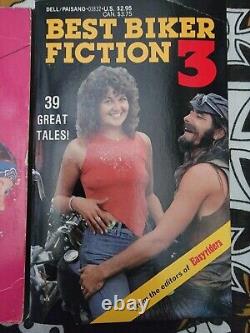Meilleure fiction de motards 1 2 3 du magazine Easyriders / Éditions 1984, couverture souple en très bon état.