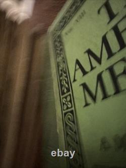 Mencken - 10 numéros de l'American Mercury des débuts 1924 (y compris vol 1/no 1)