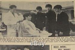 Miroir D'enregistrement 13 Avril 1963 Beatles Gerry Pacemakers Mersey Beat Gene Vincent