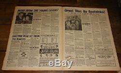 Miroir D'enregistrement 13 Avril 1963 Beatles Gerry Pacemakers Mersey Beat Gene Vincent