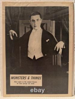 Monstres & Choses #1 original Jan. 1959 BEL EXEMPLAIRE concurrent des Monstres Célèbres