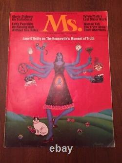 Ms. Magazine Preview Issue Printemps 1972 Rare Good Condition